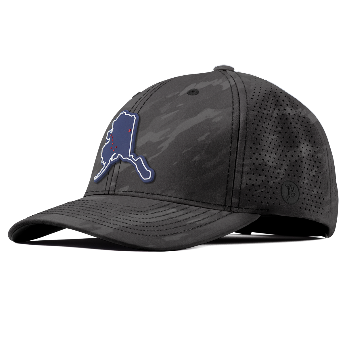 Alaska Patriot Series Elite Curved Charcoal Camo