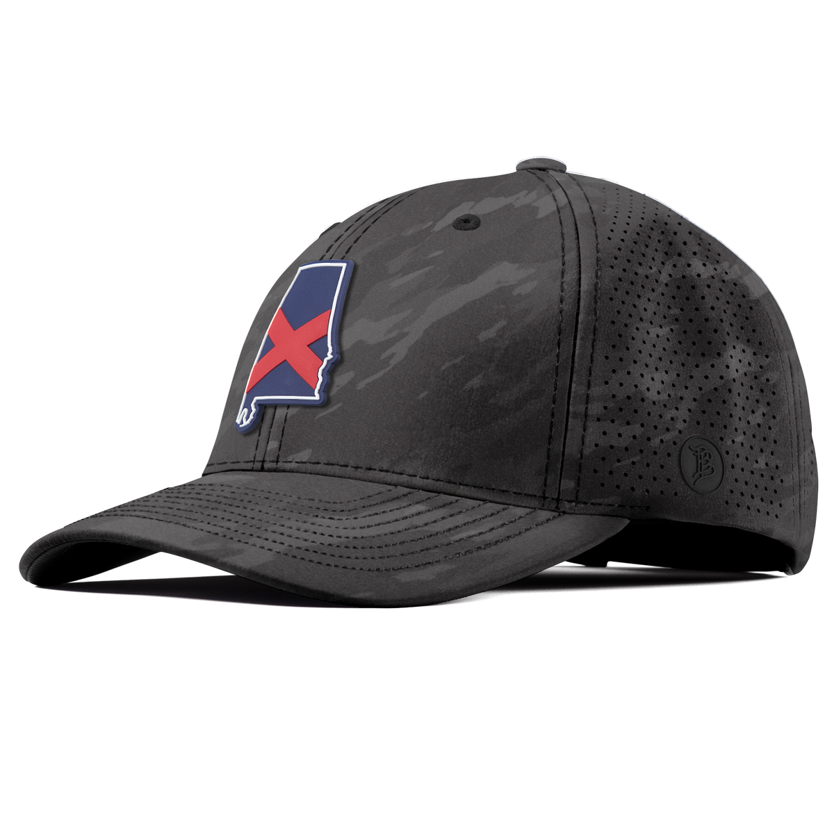 Alabama Patriot Series Elite Curved Charcoal Camo