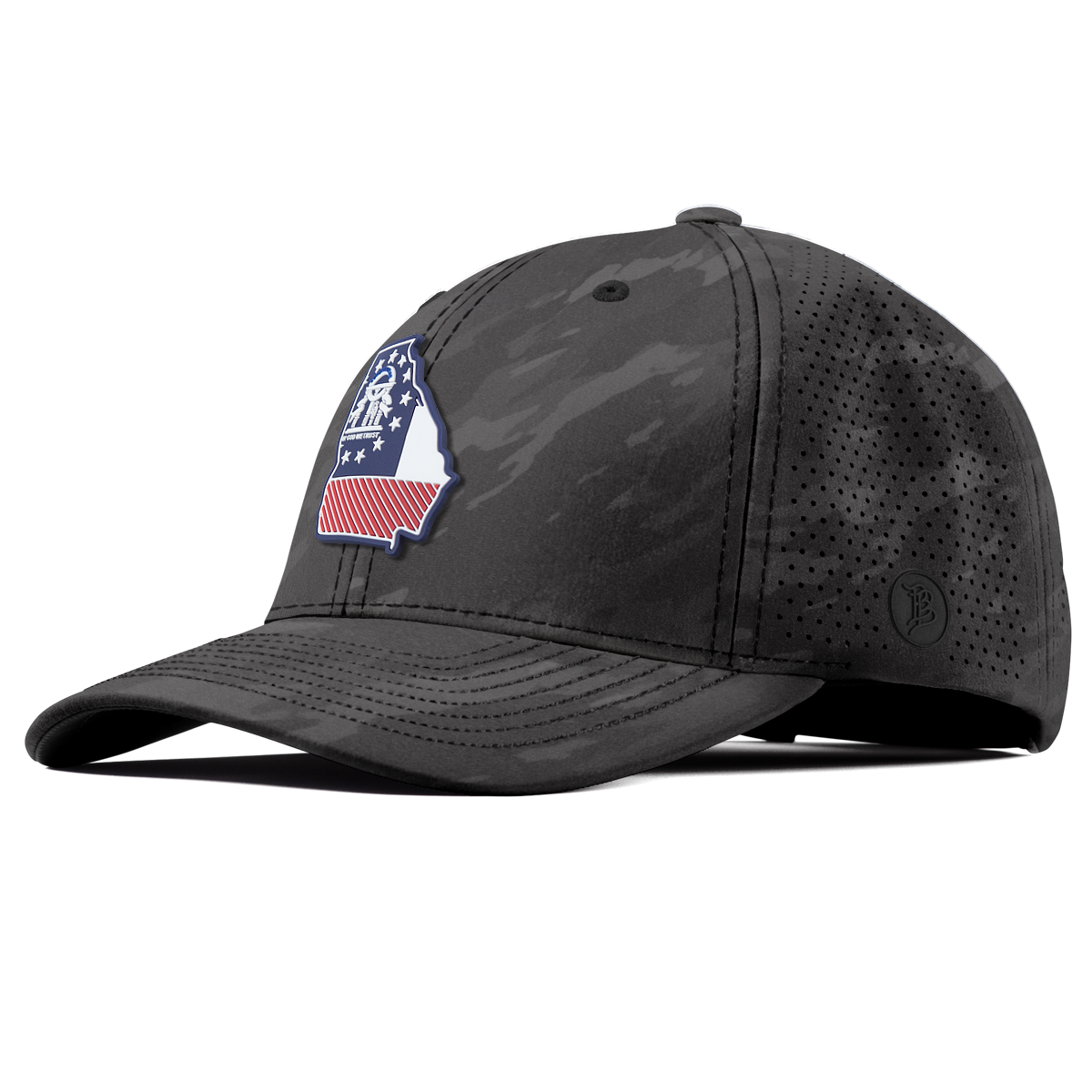 Georgia Patriot Series Elite Curved Charcoal Camo