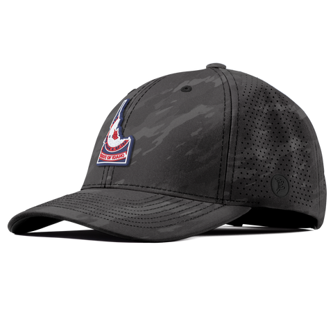 Idaho Patriot Series Elite Curved Charcoal Camo