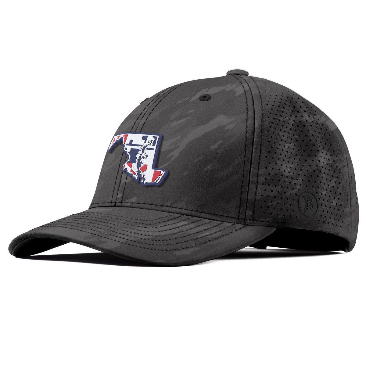 Maryland Patriot Series Elite Curved Charcoal Camo