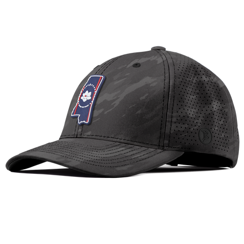 Mississippi Patriot Series Elite Curved Charcoal Camo