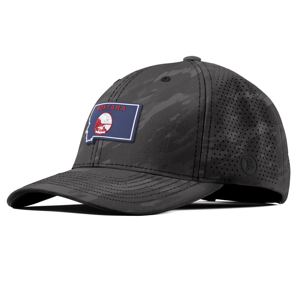 Montana Patriot Series Elite Curved Charcoal Camo
