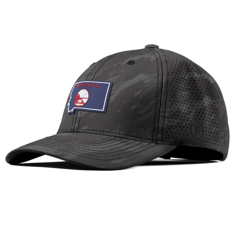 Montana Patriot Series Elite Curved Charcoal Camo