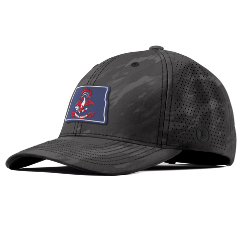 North Dakota Patriot Series Elite Curved Charcoal Camo