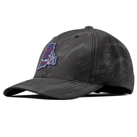 Rhode Island Patriot Series Elite Curved Charcoal Camo
