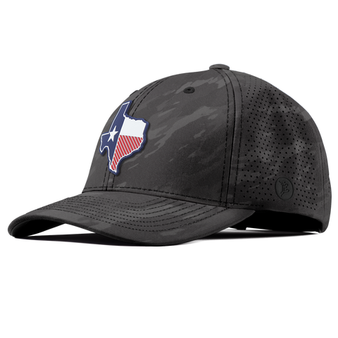 Texas Patriot Series Elite Curved Charcoal Camo