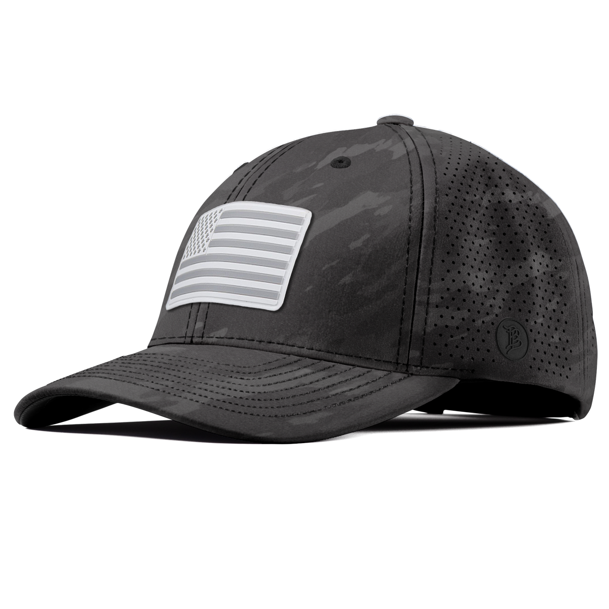 Pearl Old Glory Elite Curved Charcoal Camo