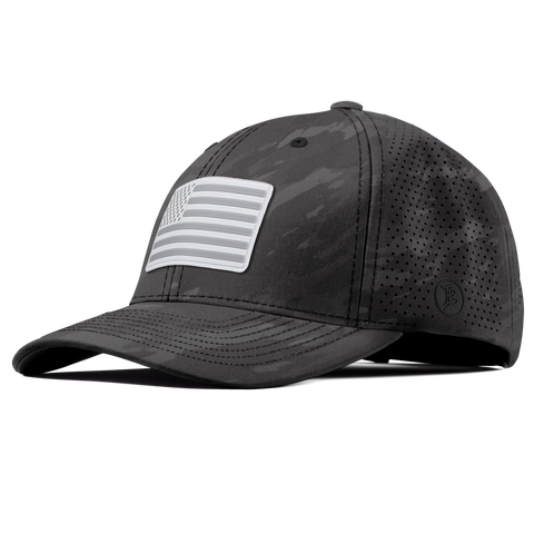 Pearl Old Glory Elite Curved Charcoal Camo