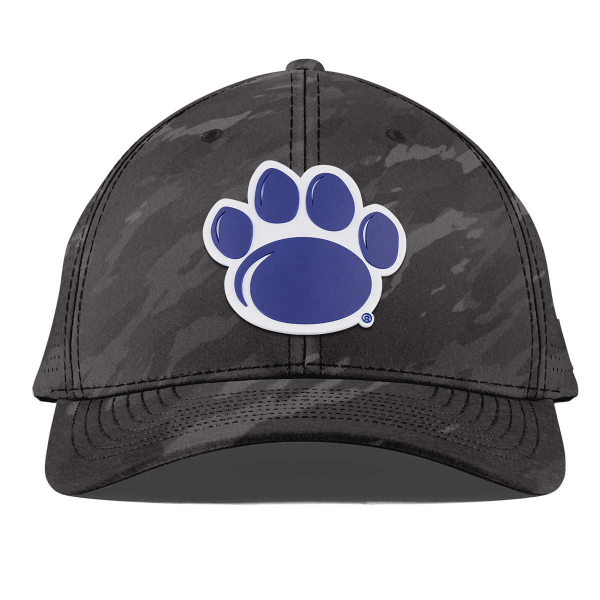 Pennsylvania State University "Penn State Paw" Curved Elite Charcoal Camo