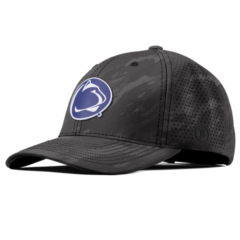 Pennsylvania State University "Penn State Team Logo" Curved Elite Charcoal Camo