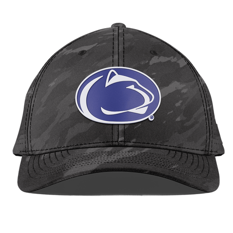 Pennsylvania State University "Penn State Team Logo" Curved Elite Charcoal Camo