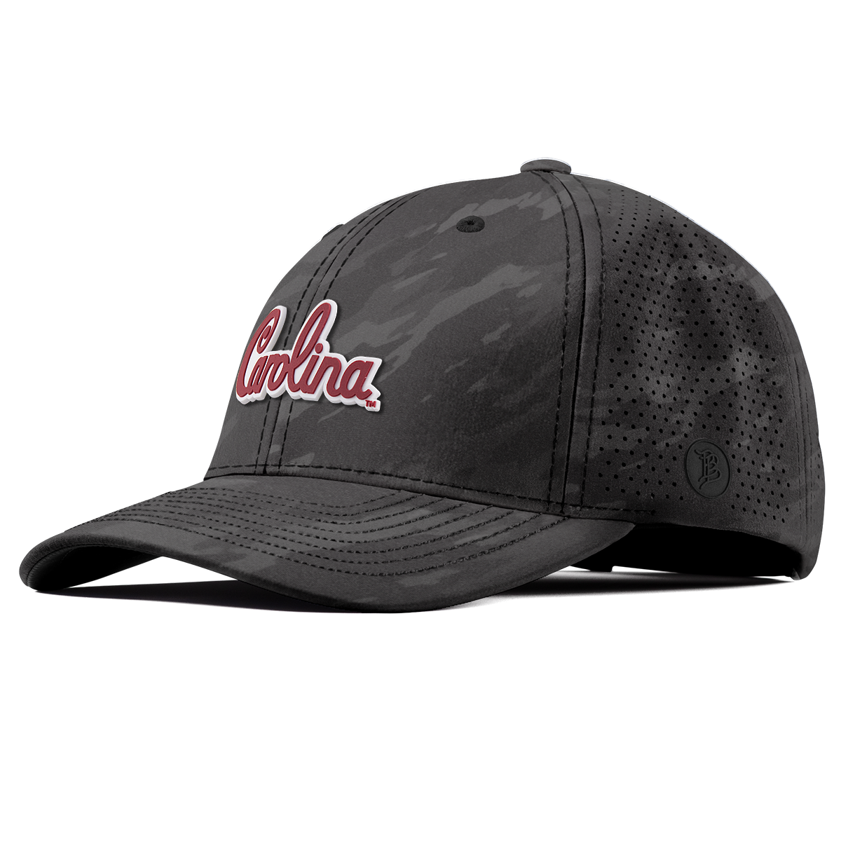 University of South Carolina "South Carolina Script" Elite Curved Charcoal Camo