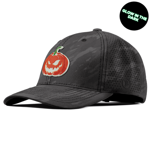 Jack-O-Lantern Glow Elite Curved Charcoal Camo