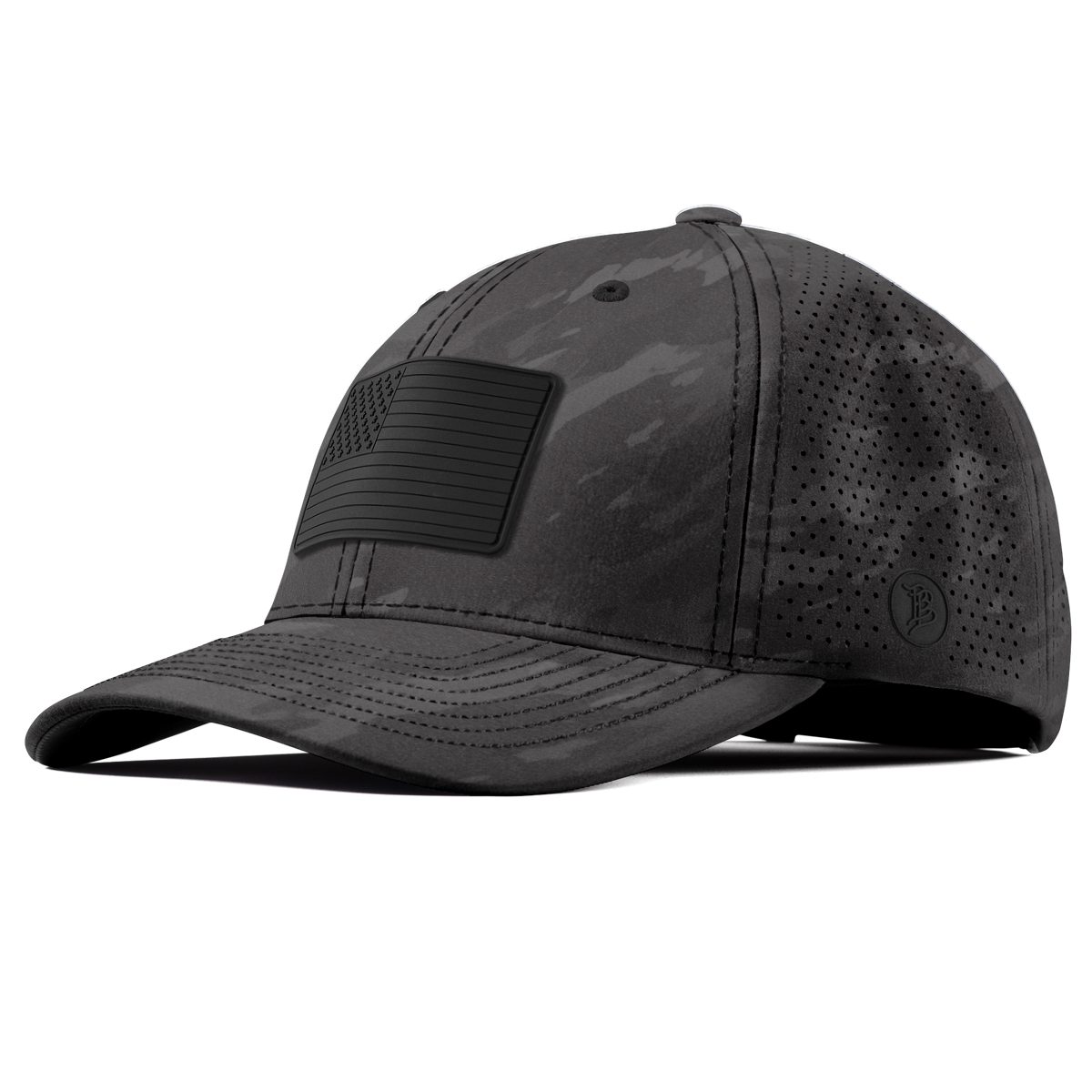 Old Glory Stealth Elite Curved Charcoal Camo