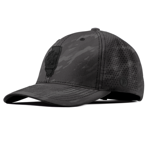 Illinois Stealth Elite Curved Charcoal Camo