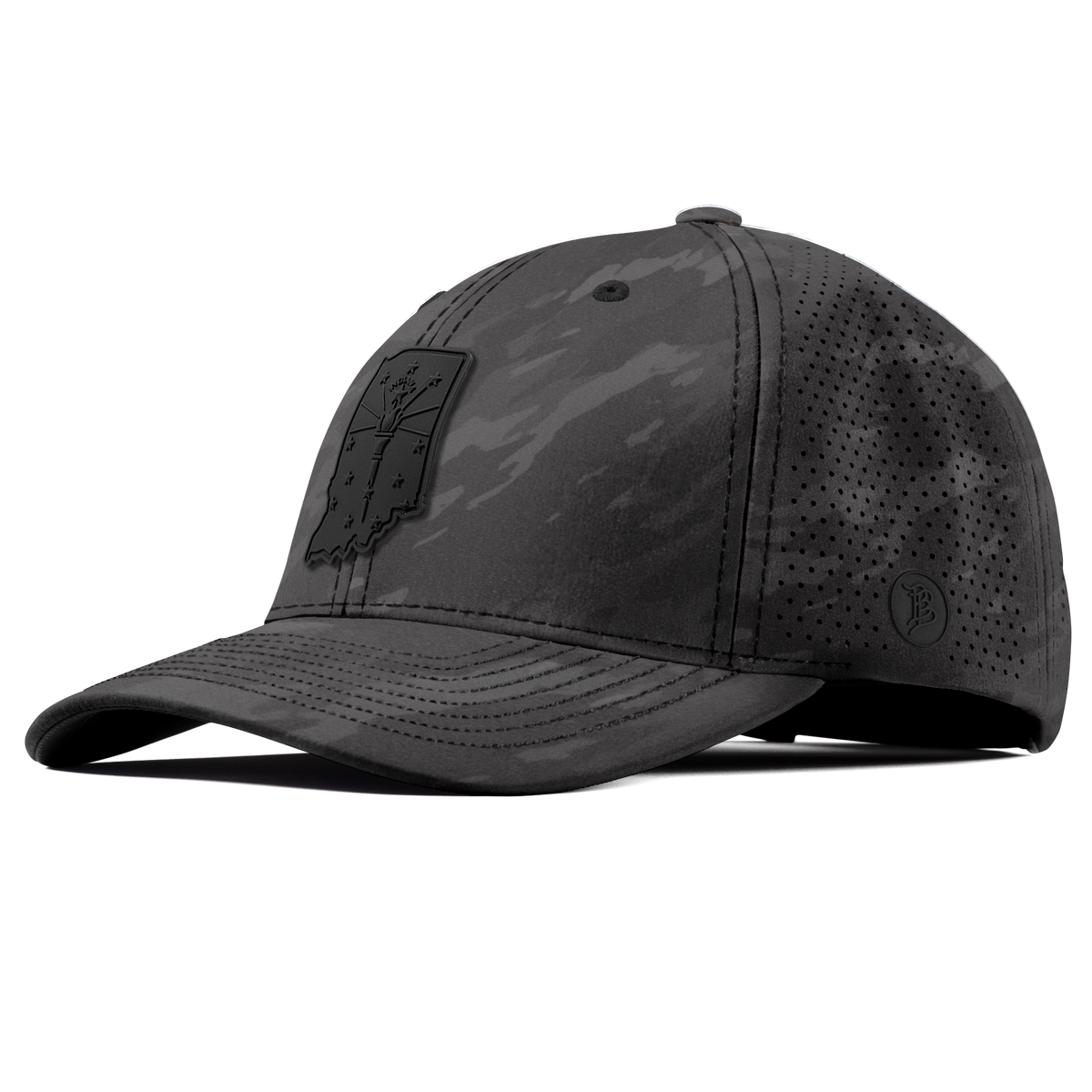 Indiana Stealth Elite Curved Charcoal Camo