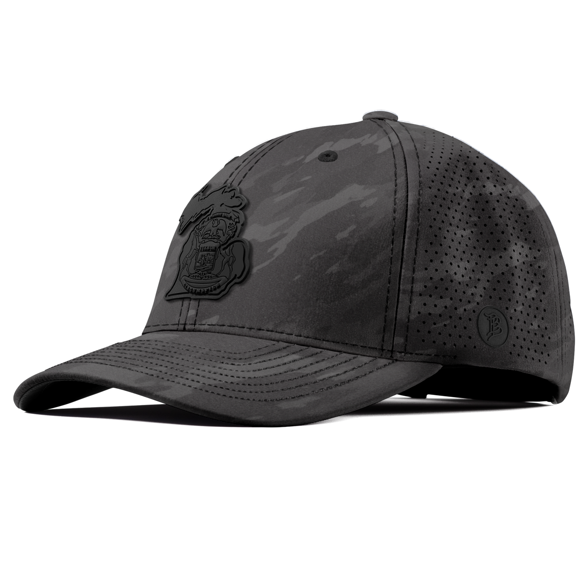 Michigan Stealth Elite Curved Charcoal Camo