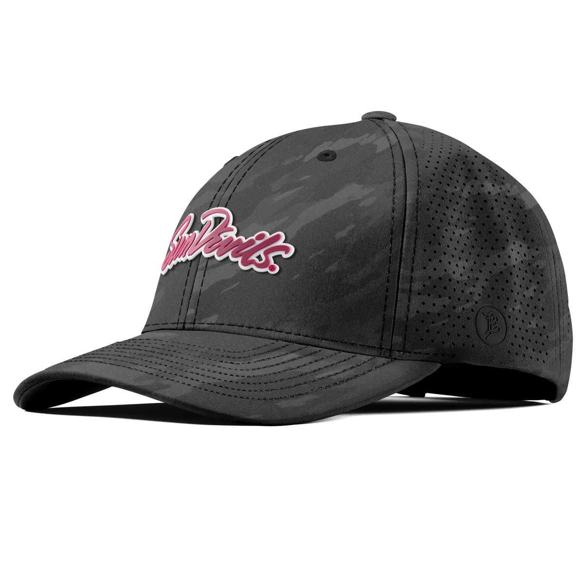 Arizona State University "Sun Devils Script" Curved Elite Charcoal Camo