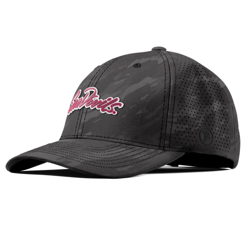 Arizona State University "Sun Devils Script" Curved Elite Charcoal Camo