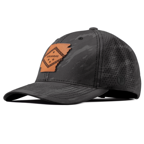 Arkansas 25 Elite Curved Charcoal Camo