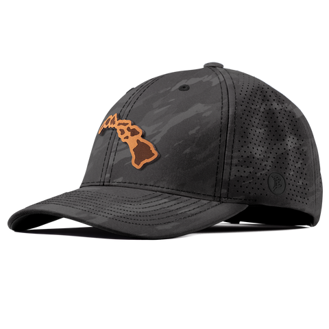 Hawaii 50 Elite Curved Charcoal Camo