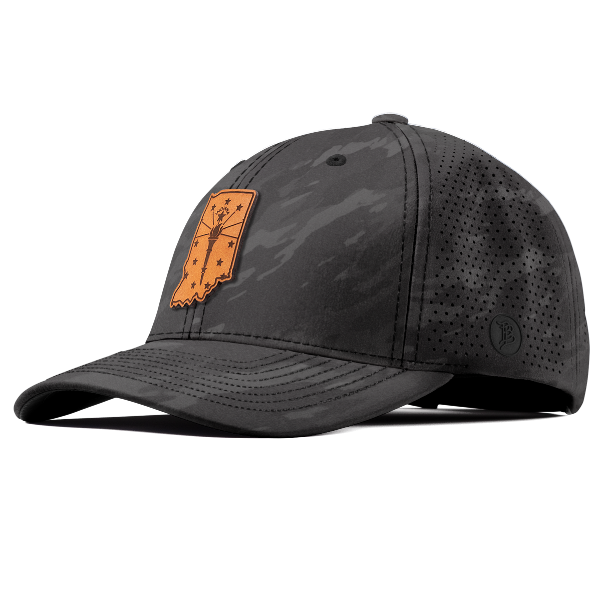 Indiana 19 Elite Curved Charcoal Camo