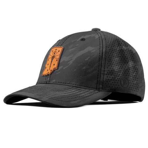 Indiana 19 Elite Curved Charcoal Camo