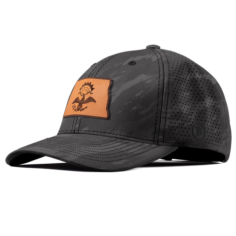 North Dakota 39 Elite Curved Charcoal Camo