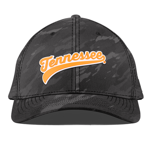 University of Tennessee "Tennessee Script" Curved Elite Charcoal Camo