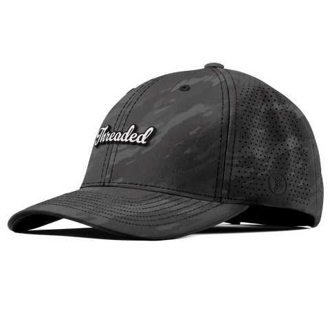 Threaded Script Curved Elite Charcoal Camo