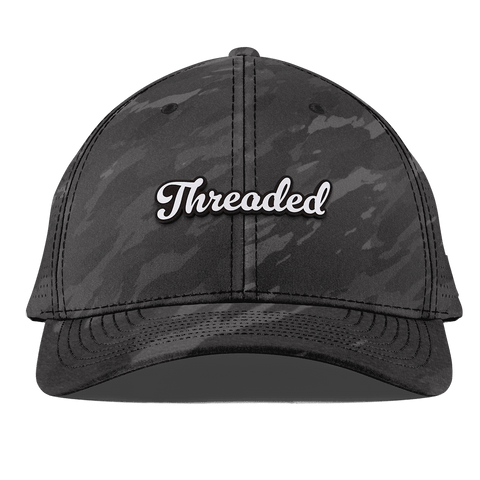 Threaded Script Curved Elite Charcoal Camo