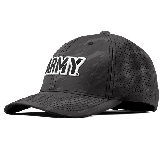 Army "Vintage Army Block" Curved Elite Charcoal Camo