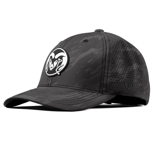 Colorado State University "Vintage CSU Team Logo" Curved Elite Charcoal Camo