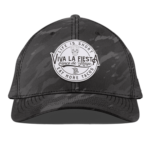 Branded Fiesta Curved Elite Charcoal Camo
