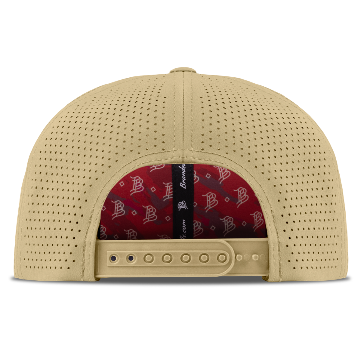 University of Kansas "KU Block" Curved Elite Back Desert