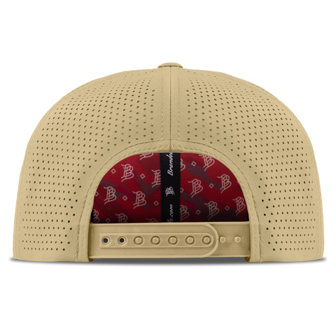 University of Kansas "KU Block" Curved Elite Back Desert