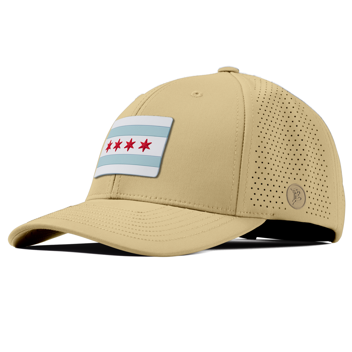 Chicago Flag Elite Curved Desert