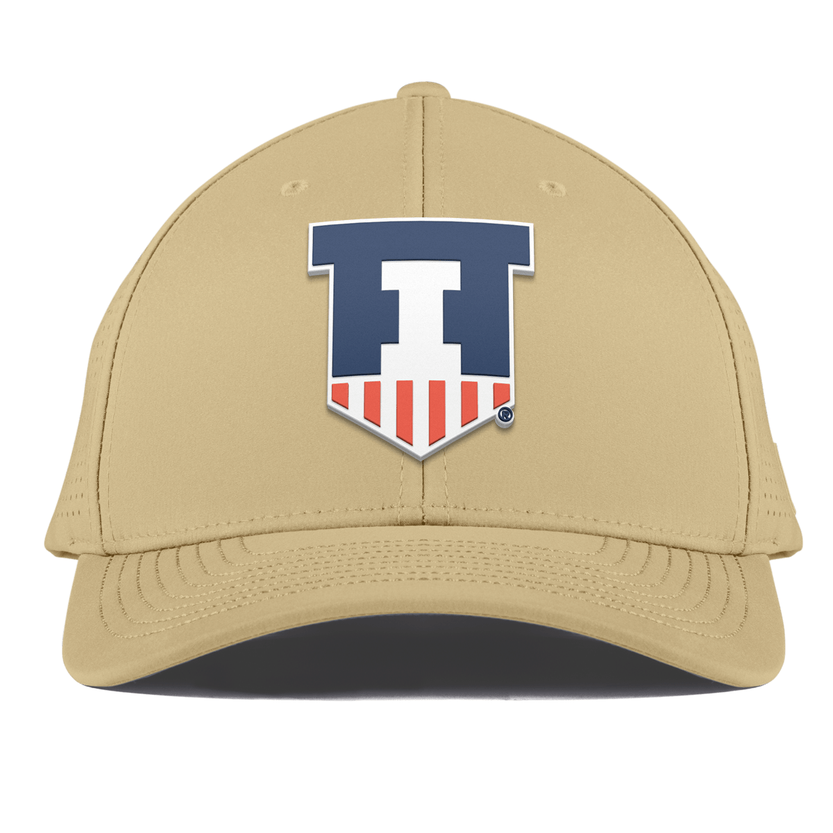 University of Illinois "Illinois Athletics" Curved Elite Desert