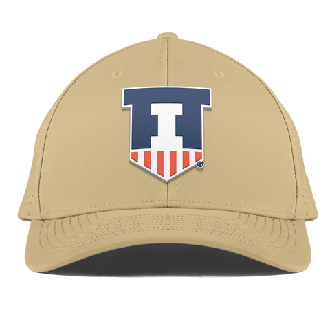 University of Illinois "Illinois Athletics" Curved Elite Desert