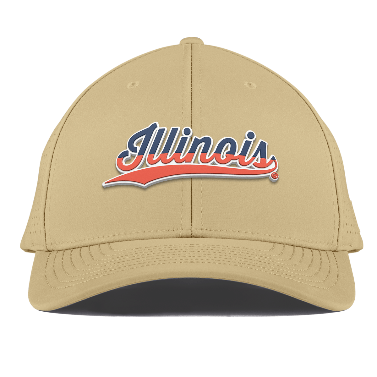 University of Illinois "Illinois Script" Curved Elite Desert