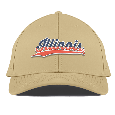 University of Illinois "Illinois Script" Curved Elite Desert