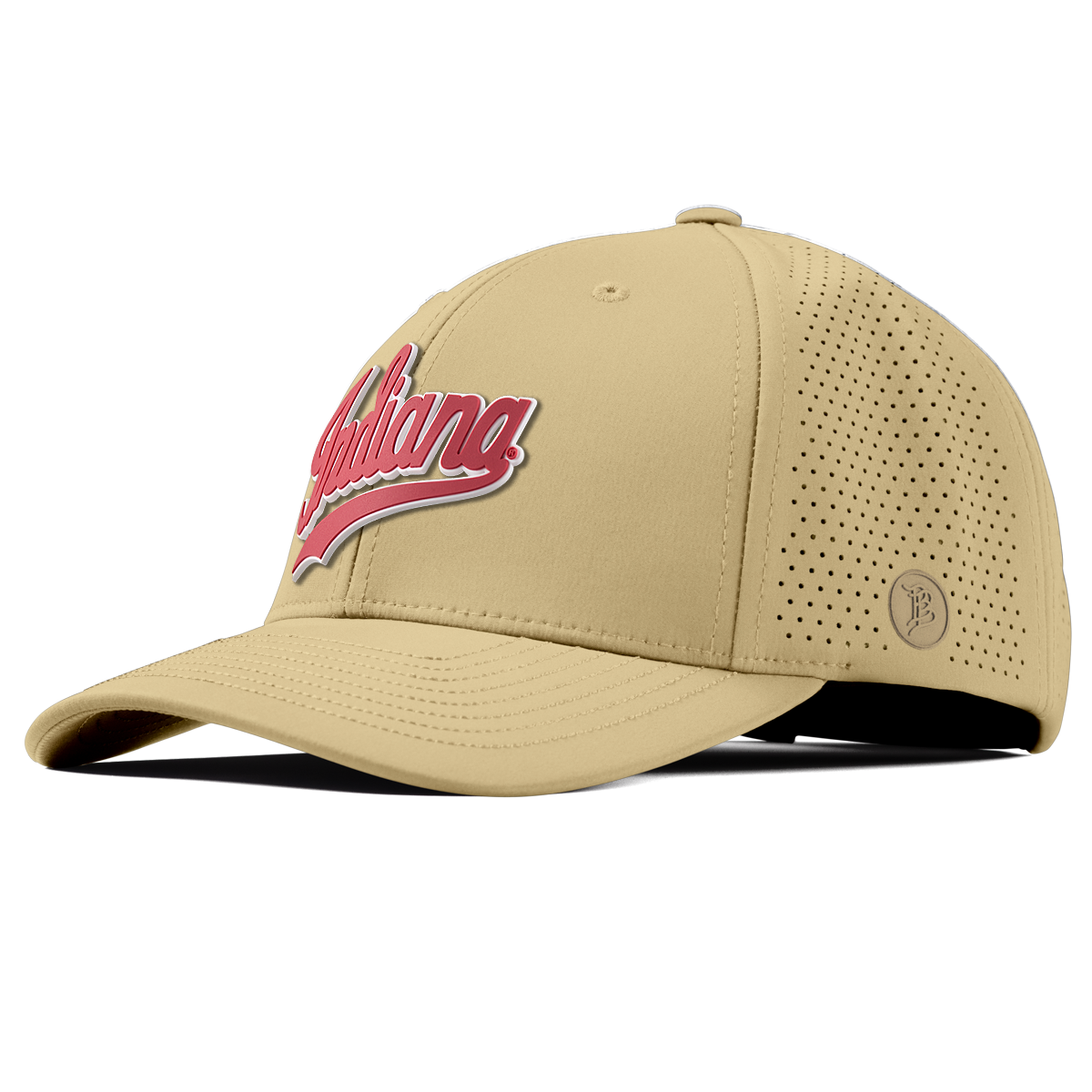 Indiana University "Indiana Script" Curved Elite Desert
