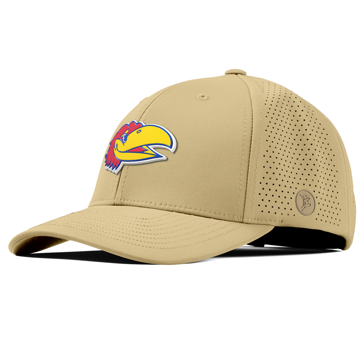 University of Kansas "KU Big Jay" Curved Elite Desert