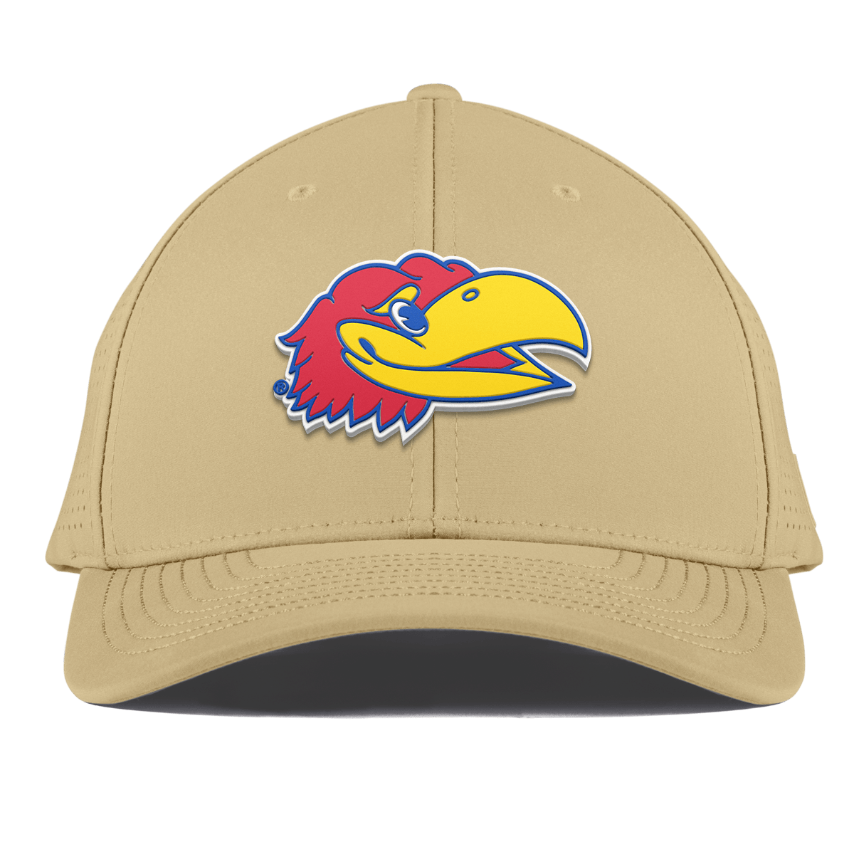 University of Kansas "KU Big Jay" Curved Elite Desert