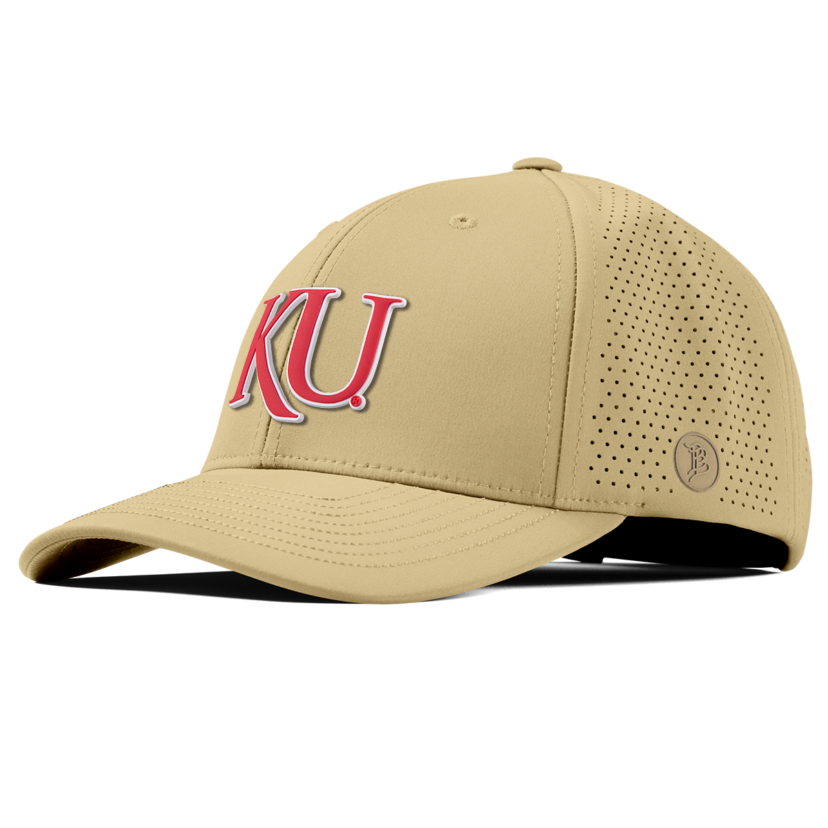 University of Kansas "KU Block" Curved Elite Desert