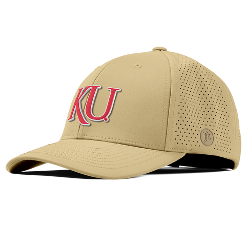 University of Kansas "KU Block" Curved Elite Desert