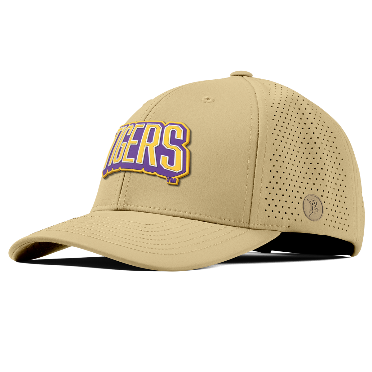 Louisiana State University "LSU Tigers Block" Curved Elite Desert