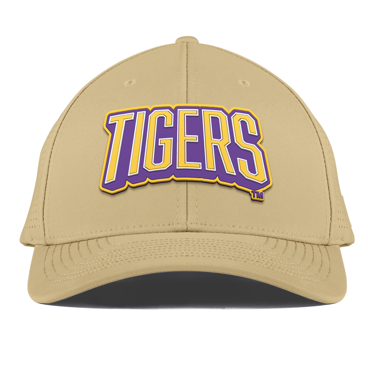 Louisiana State University "LSU Tigers Block" Curved Elite Desert