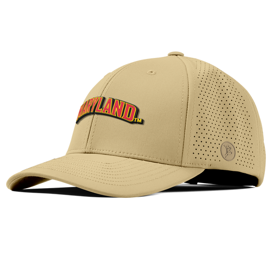 University of Maryland "Maryland Block" Curved Elite Desert
